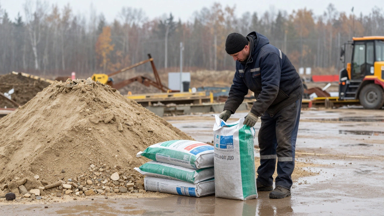 Какой цемент лучше брать для фундамента: выбор по марке, составу и условиям строительства