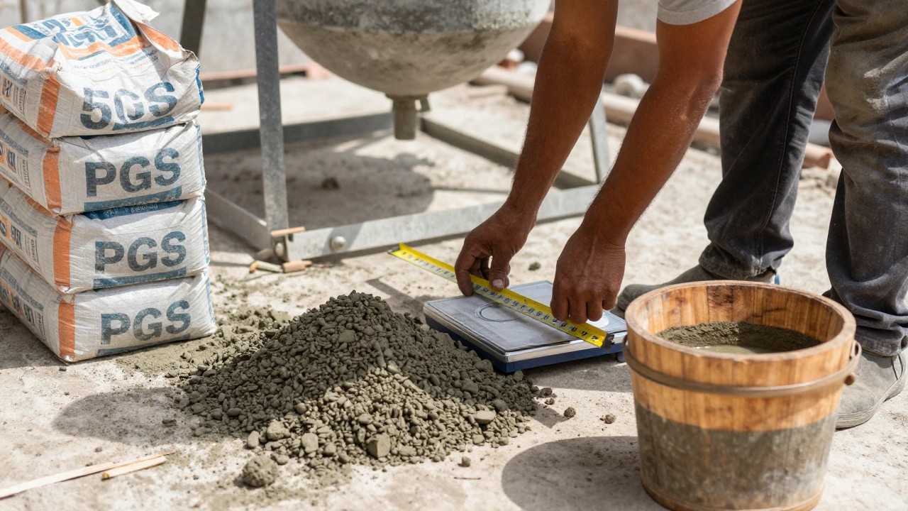 Сколько нужно ПГС и цемента на 1 куб бетона: точный расчет для фундамента