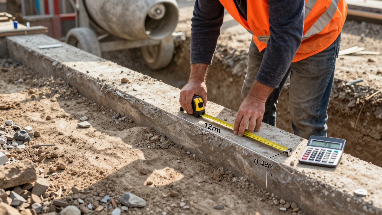 Как посчитать куб бетона для фундамента: простая формула и калькулятор