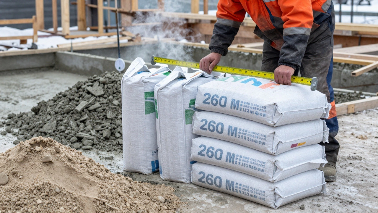 Сколько цемента на 1 м³ бетона: точные расчеты для разных марок